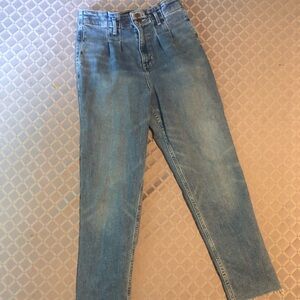 Hollister High Rise Mom Jeans Women's Size 5R Vintage Stretch